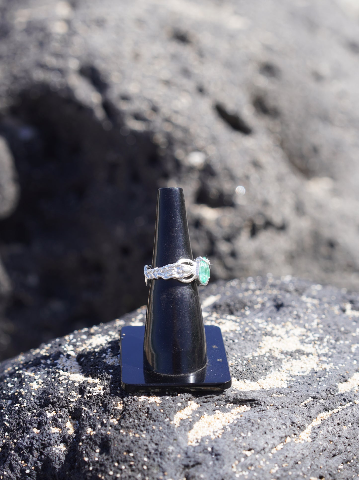 Sea Foam Green Spinel Sterling Mermaids