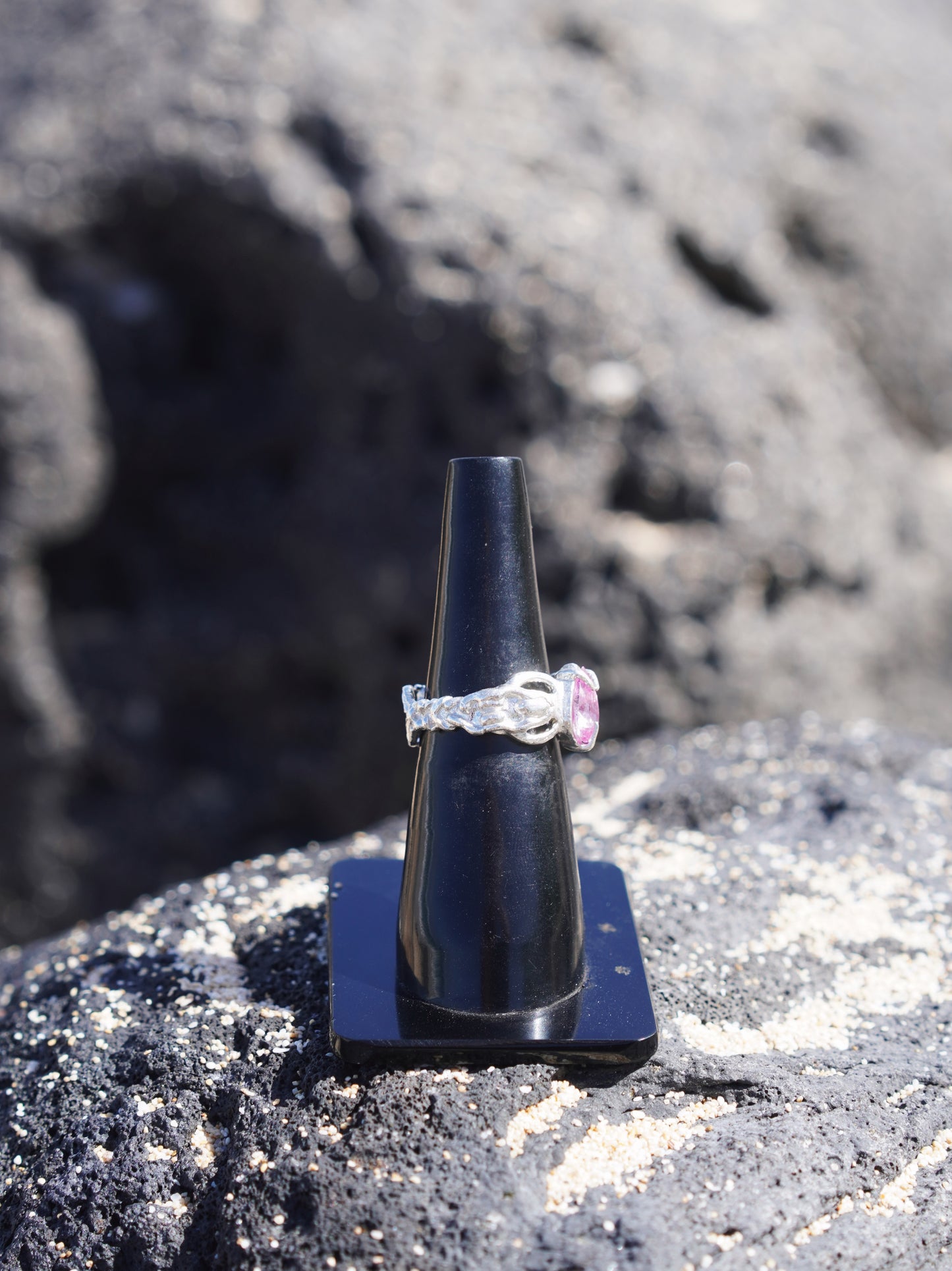 Pink Sapphire Sterling Mermaids