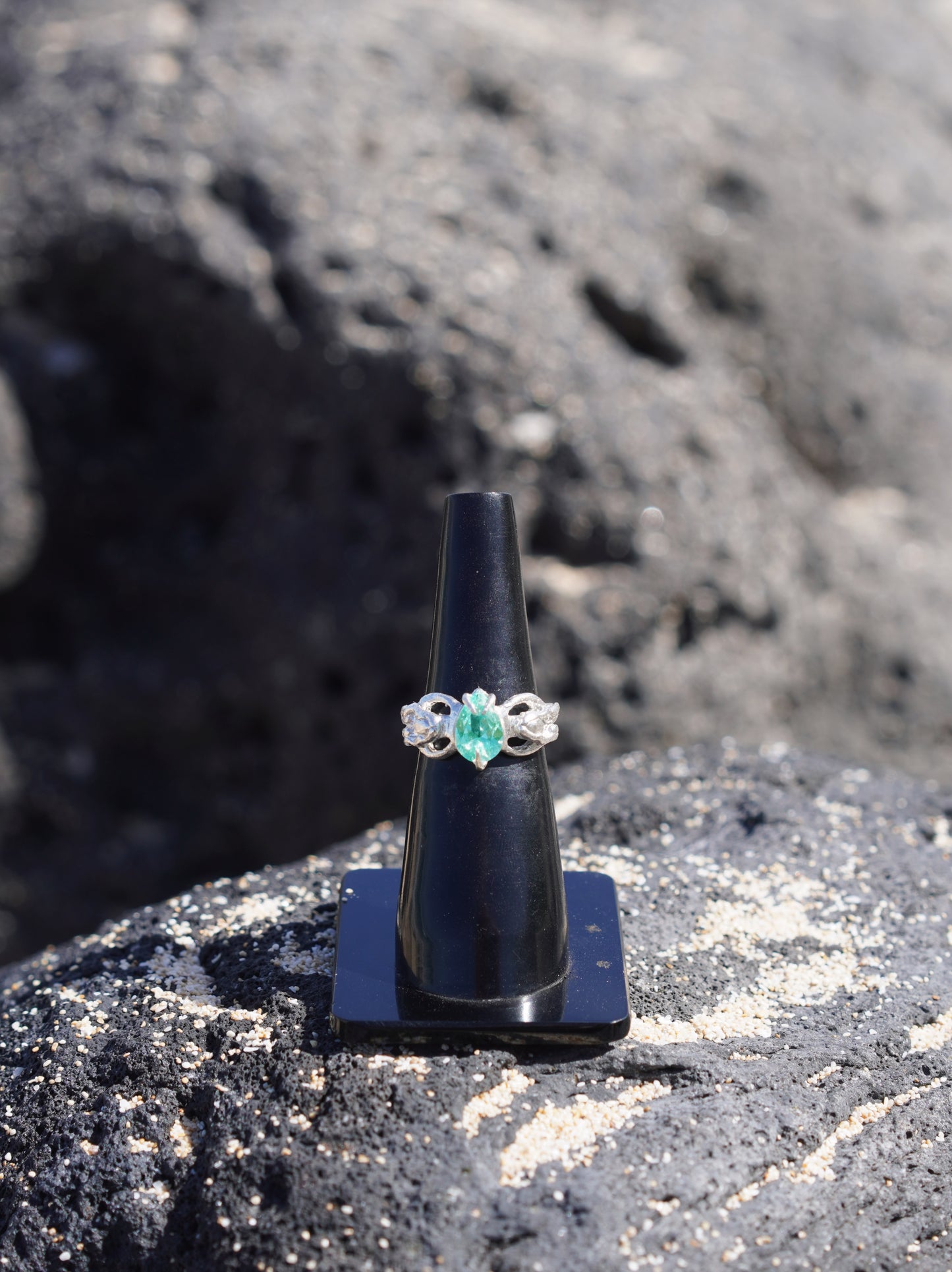 Sea Foam Green Spinel Sterling Mermaids