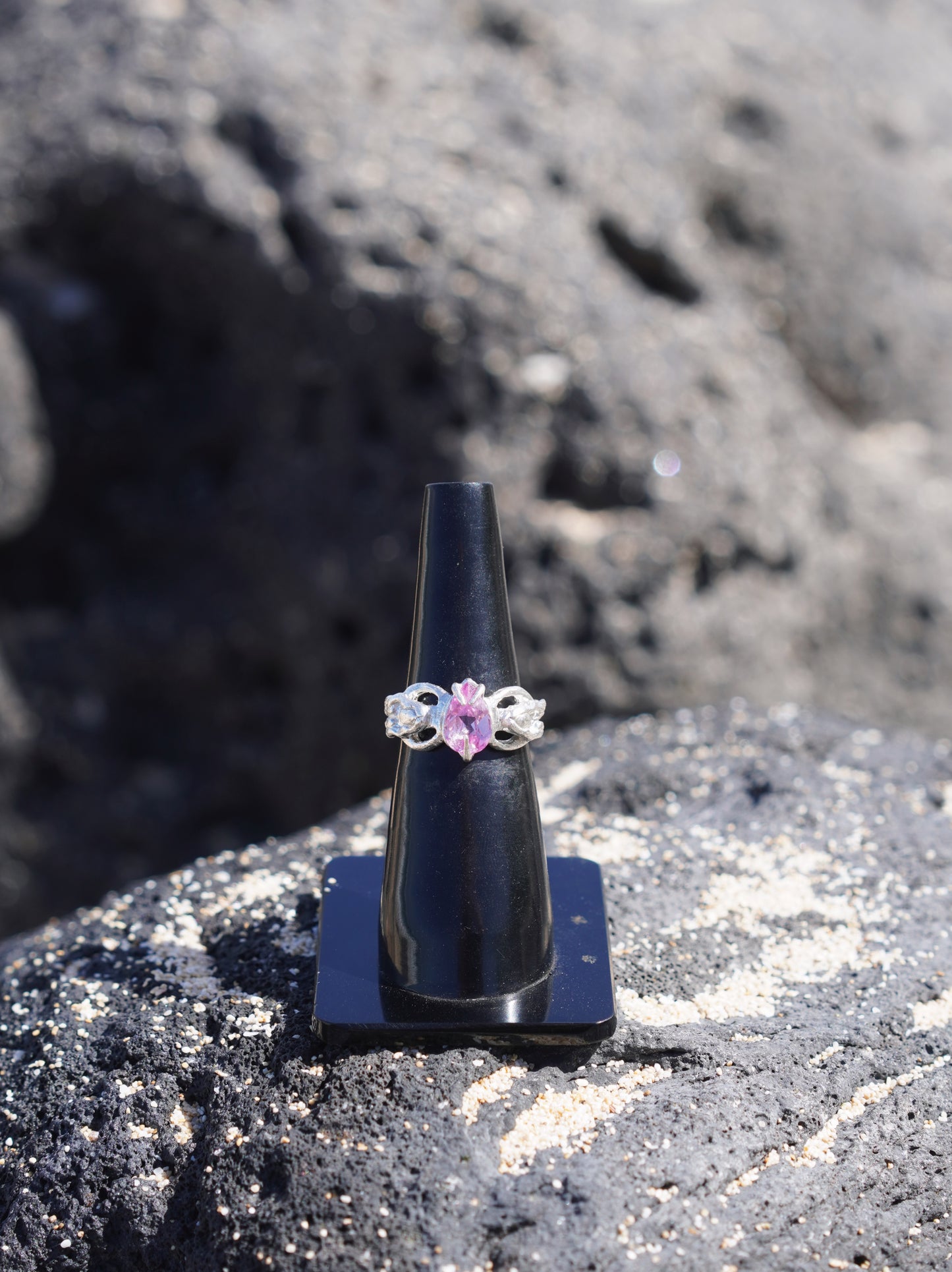 Pink Sapphire Sterling Mermaids