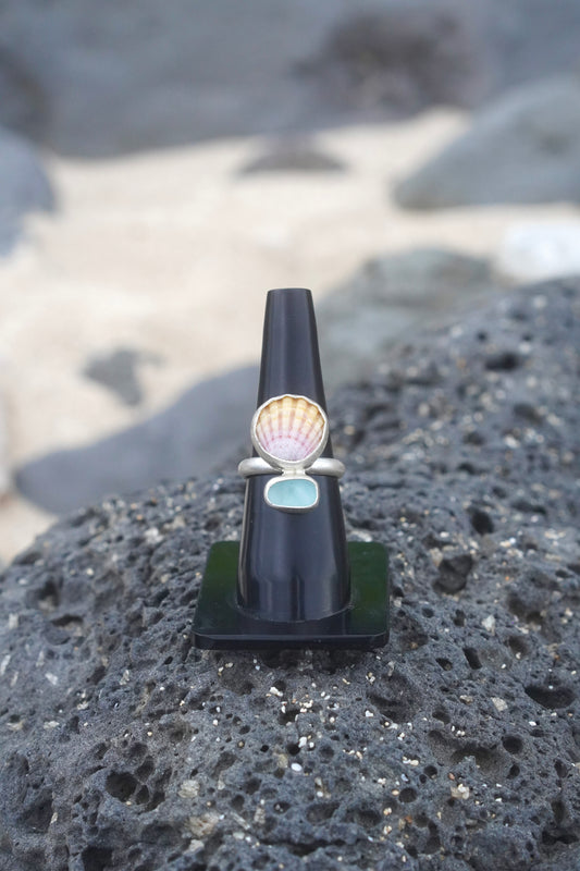 Yellow Sunrise Sterling Silver Ring